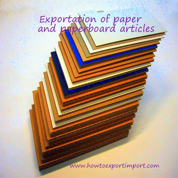 indian-tariff-code-itc-number-for-paper-and-paperboard-articles-of